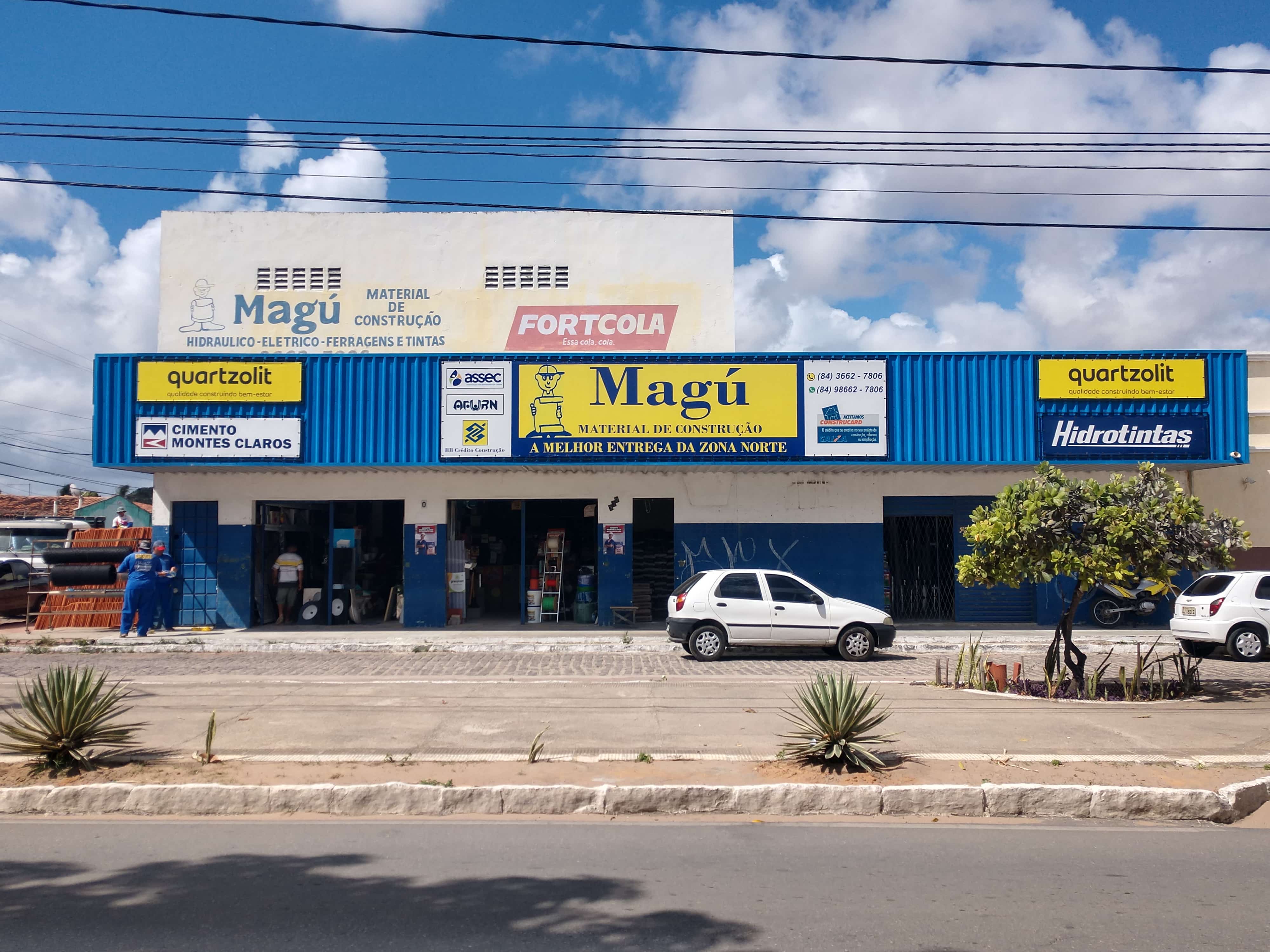 Magú Material de Construção - A MELHOR ENTREGA DA ZONA NORTE Magú Material de Construção - A MELHOR ENTREGA DA ZONA NORTE